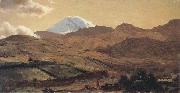 Frederic E.Church Mount Chimborazo,Ecuador oil on canvas